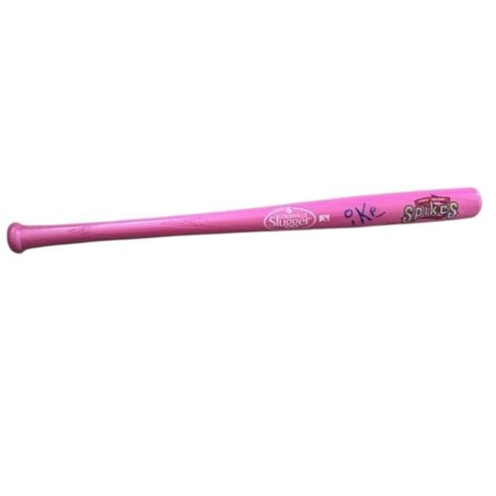 State College Spikes 18” Louisville Slugger Pink Souvenir Wooden Bat